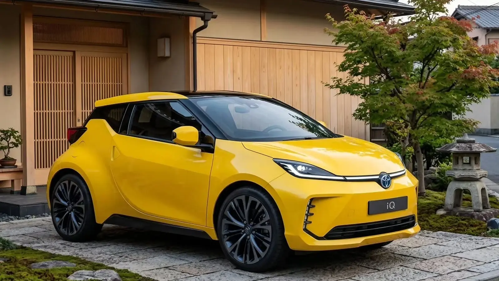2028 Toyota iQ: CGI koncept městského třídveřového vozu