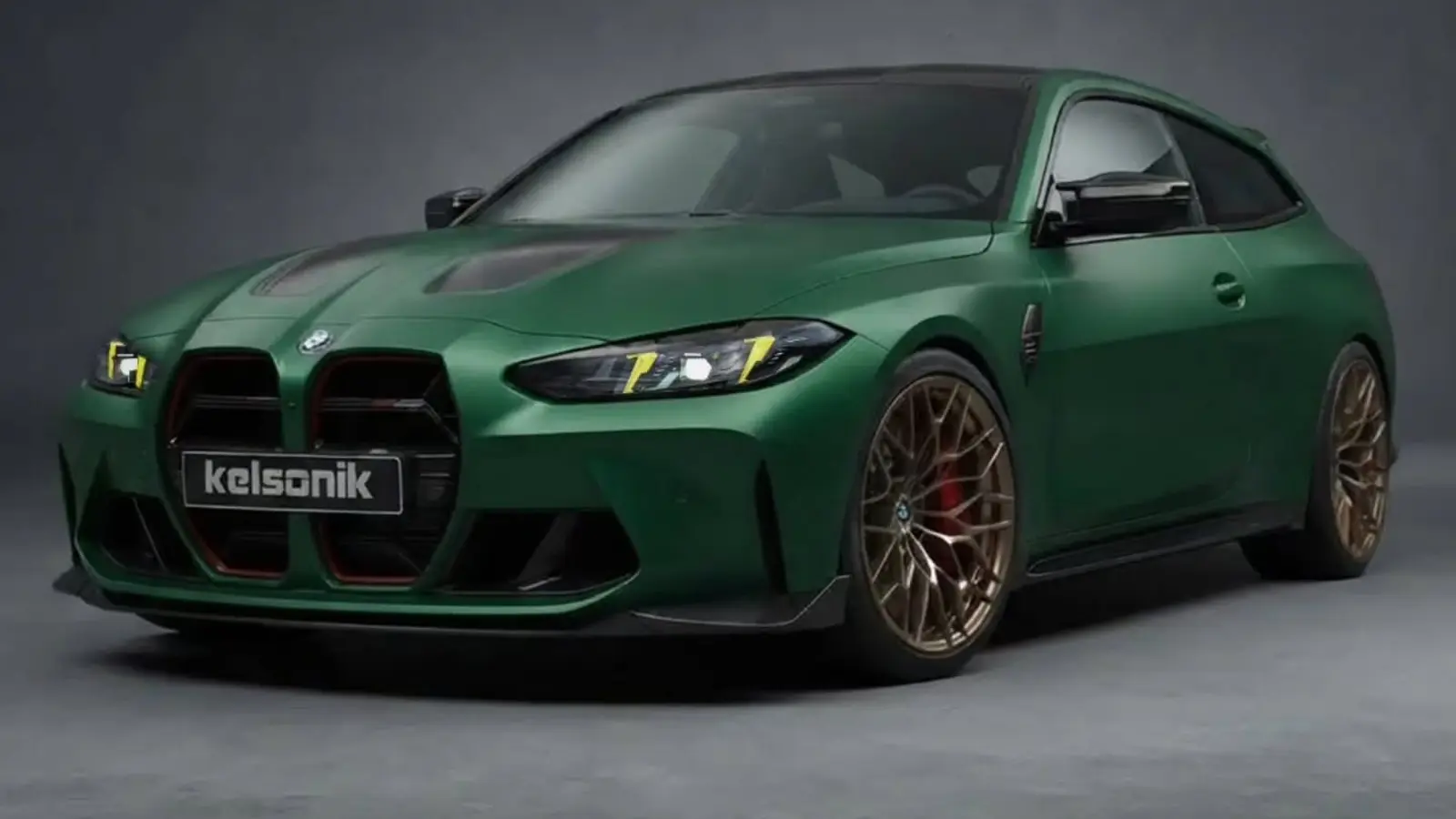 CGI BMW M4 Shooting Brake v Nürburgring Green: koncept