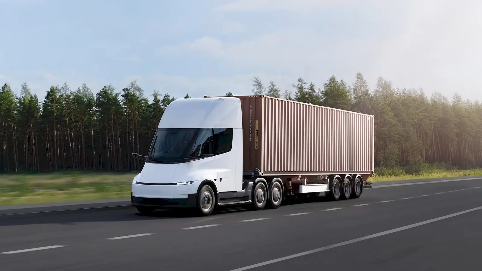 Tesla Semi vstupuje do Evropy: standardní dojezd a nabíjení