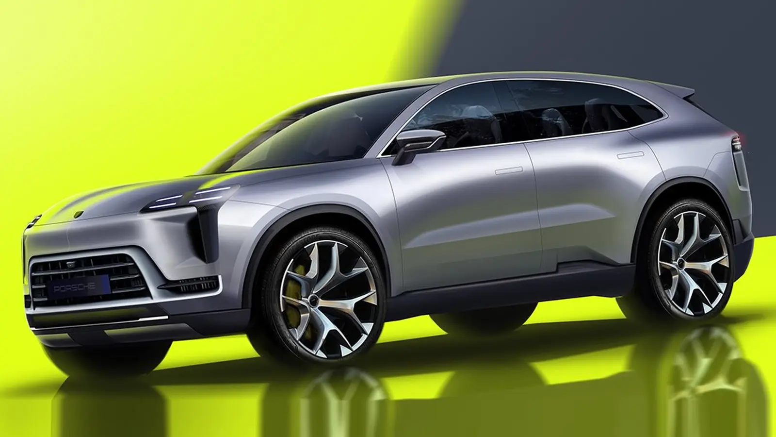 Neoficiální návrhy E4 Porsche Cayenne se spalovacím motorem