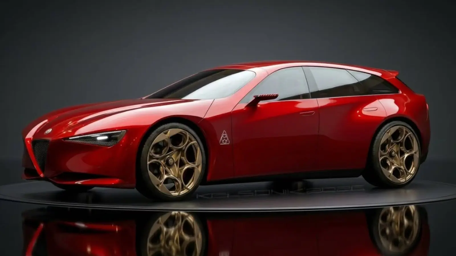 Cuorerosso inspiruje digitální návrhy Giulia Sportwagon