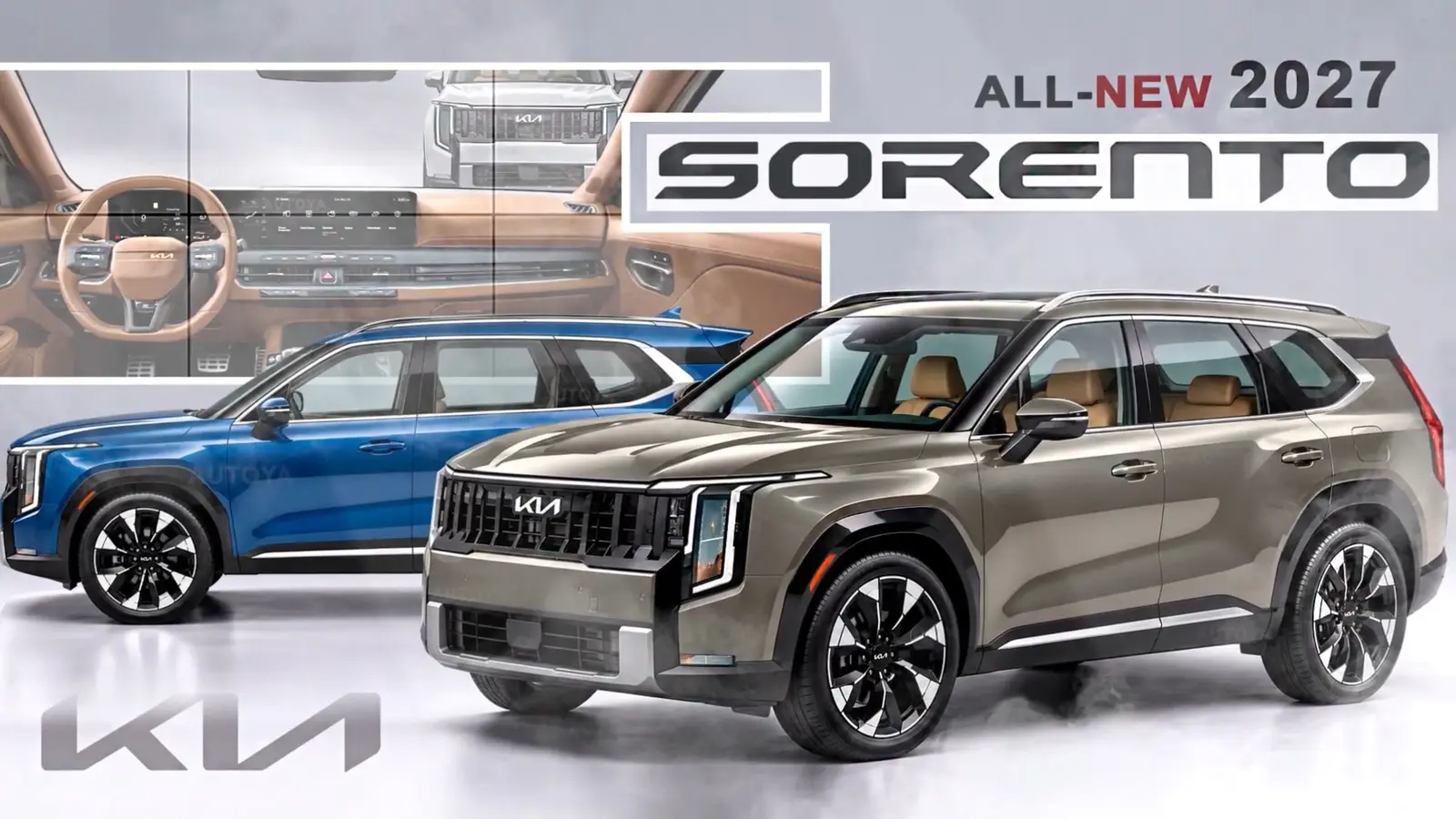 Kia Sorento 2027/2028: prodejní rekordy a nové rendery