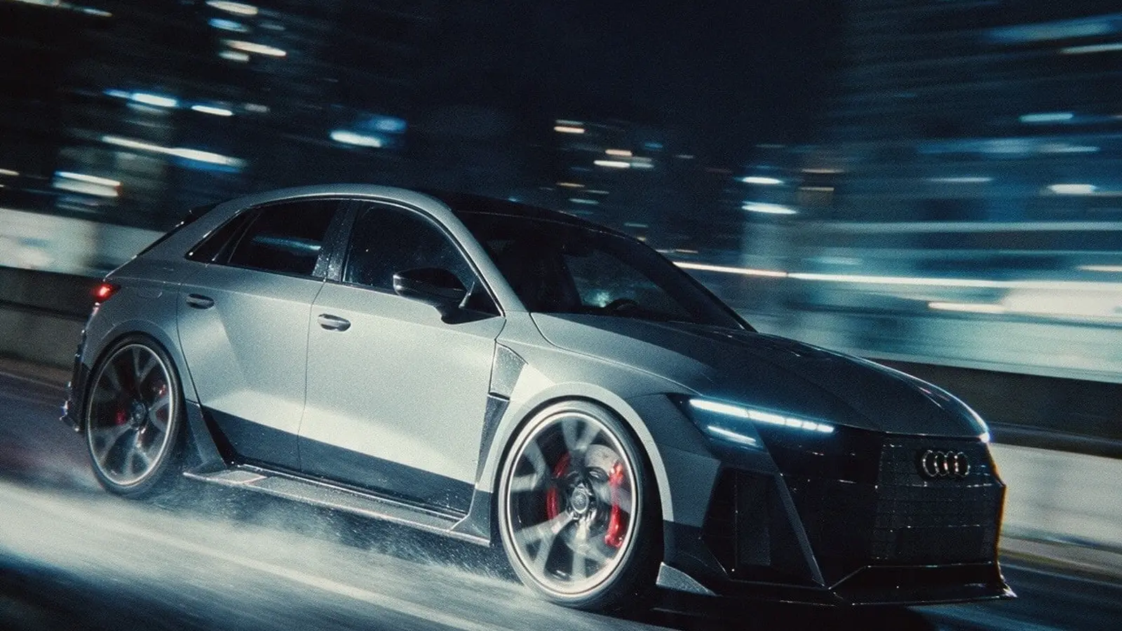 Audi RS3 Sportback 2028: virtuální redesign a změny