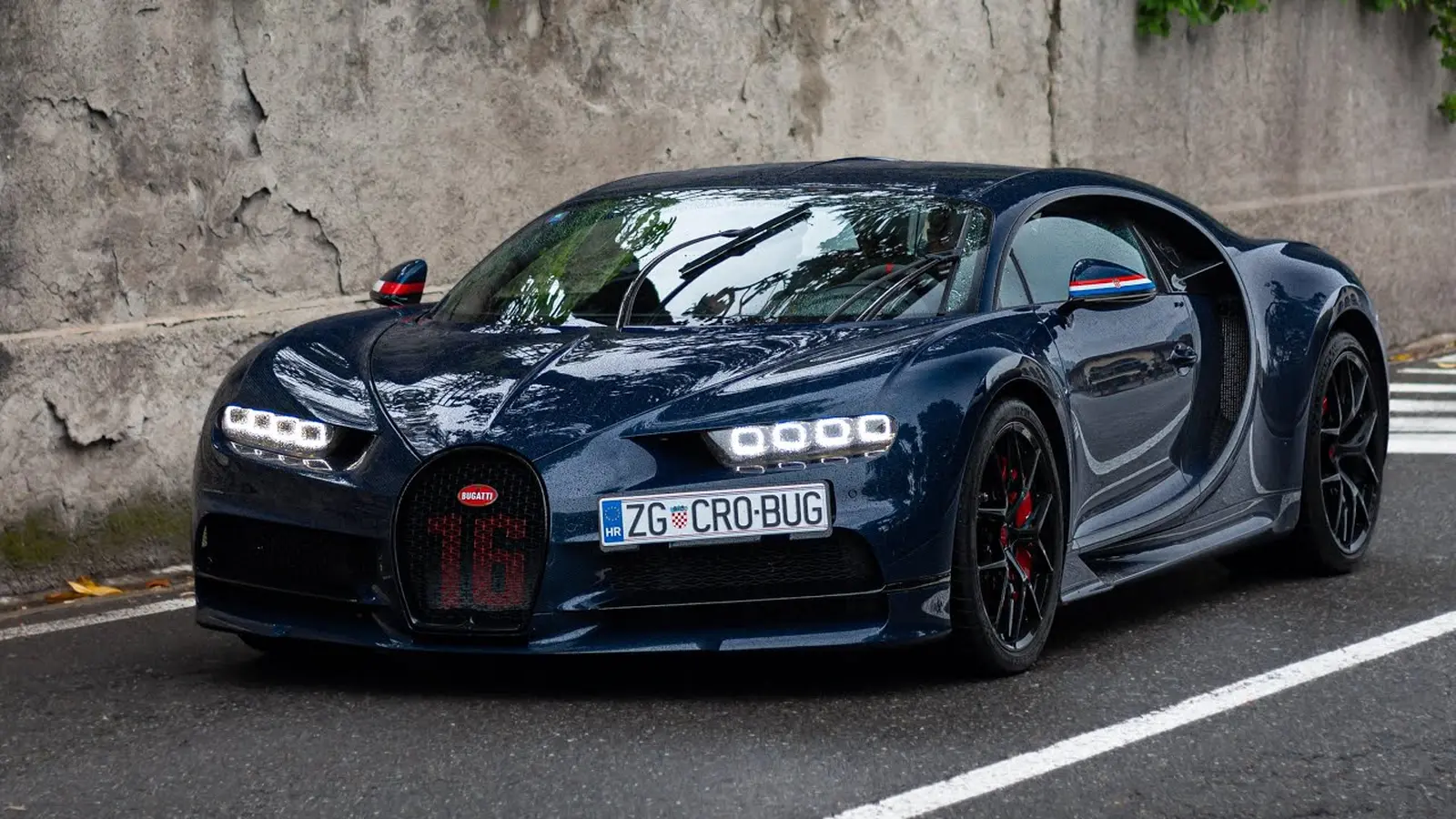 Rimacův Bugatti Chiron odcizen přes hranice, nalezen