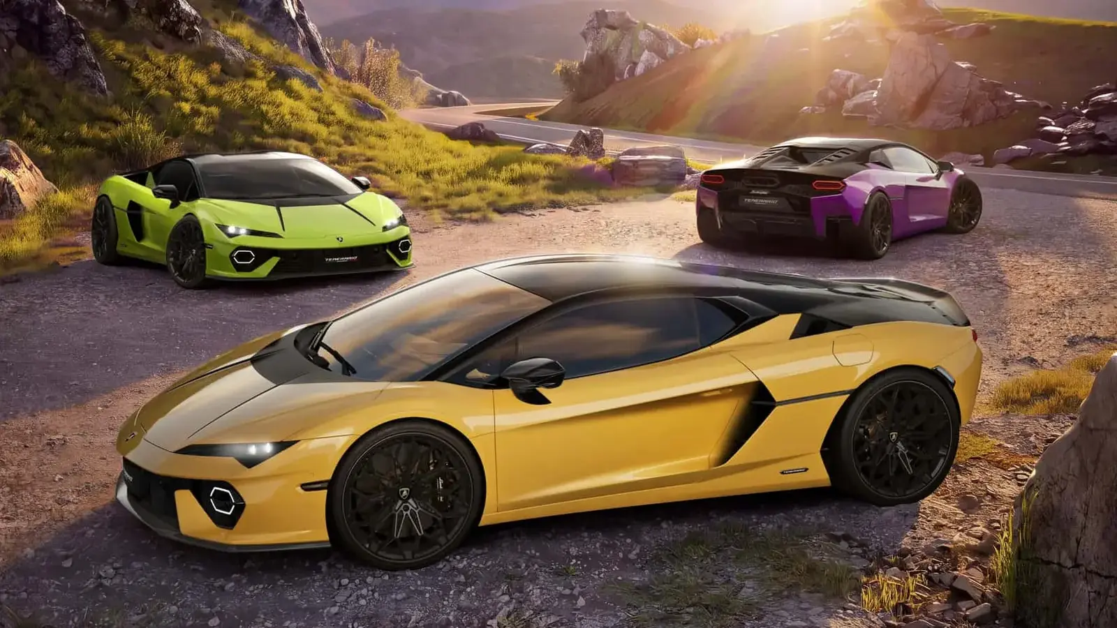 Lamborghini Temerario Tetoonro: dvoubarevné provedení