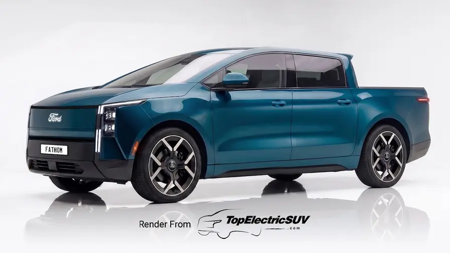 Ford Fathom: levný elektrický pickup má nyní rendery