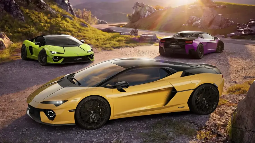 Lamborghini Temerario Tetoonro: dvoubarevné provedení